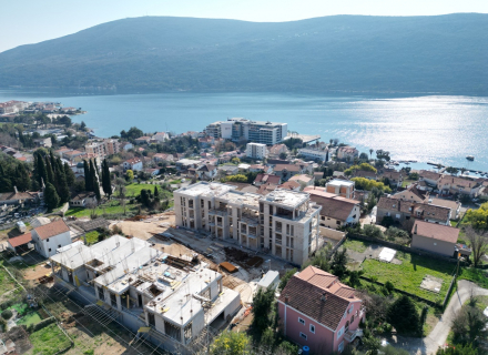 Yeni kompleks, Kumbor, Herceg Novi'de iki ve üç yatak odalı daireler, Herceg Novi da ev fiyatları, Herceg Novi satılık ev fiyatları, Herceg Novi ev almak