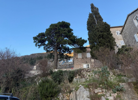 Haus zur Renovierung mit herrlichem Garten und Meerblick in Perast, Haus mit Meerblick zum Verkauf in Montenegro, Haus in Montenegro kaufen