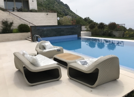 Perfekte Panorama-Villa mit Meerblick in Blizikuce, Montenegro Immobilien, Immobilien in Montenegro