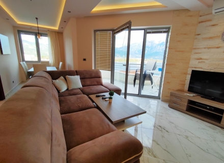 Apartment mit zwei Schlafzimmern und Meerblick, Djurashevichi, Lustica, Wohnungen in Montenegro kaufen, Wohnungen zur Miete in Krasici kaufen