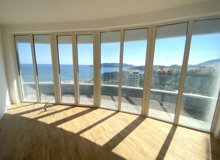Apartment mit drei Schlafzimmern in Becici im neuen Komplex, Hotel in Montenegro zum Verkauf, Hotelkonzeptwohnungen zum Verkauf in Becici