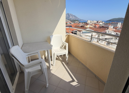Jednosoban stan u Budvi sa pogledom na more, prodaja stanova u Crnoj Gori, stanovi u Crnoj Gori prodaja, prodaja stana u Region Budva