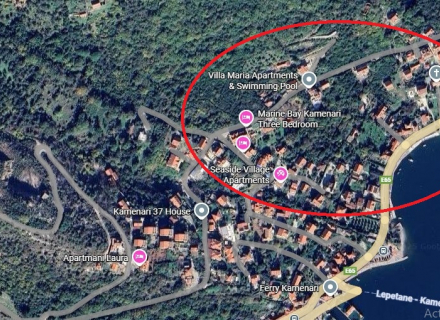 Grundstück in Kamenari zu verkaufen – Atemberaubender Meerblick, Grundstück in Herceg Novi bauen, Grundstück in Baosici Montenegro verkaufen