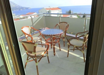 Herrliche Wohnung mit Meerblick in Becici, Montenegro Immobilien, Immobilien in Montenegro, Wohnungen in Region Budva