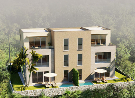 Brandneue Apartments in Stoliv, Boka Bay, Montenegro Immobilien, Immobilien in Montenegro, Wohnungen in Kotor-Bay
