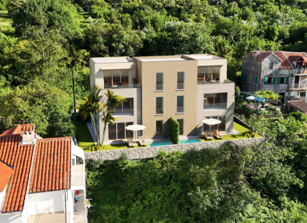Brandneue Apartments in Stoliv, Boka Bay, Wohnung mit Meerblick zum Verkauf in Montenegro, Wohnung in Dobrota kaufen, Haus in Kotor-Bay kaufen