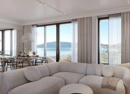 Penthouse z widokiem panoramicznym w Kumbor, Herceg Novi, mieszkanie na sprzedaż w Herceg Novi, sprzedam mieszkanie w Baosici, kup dom w Czarnogórze