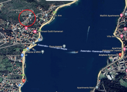 Herceg Novi Kamenari'de geniş deniz manzaralı dubleks daire, Baosici da ev fiyatları, Baosici satılık ev fiyatları, Baosici da ev almak