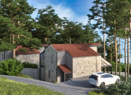 Tivat'ta 1 aile için yeni Beautiful Projectorta iki katlı villa, Region Tivat satılık müstakil ev, Region Tivat satılık müstakil ev