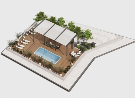 Zu verkaufen  Luxushotel-Wohnanlage in Becici in erster Linie, zwei Schlafzimmer, Montenegro Immobilien, Immobilien in Montenegro, Wohnungen in Region Budva