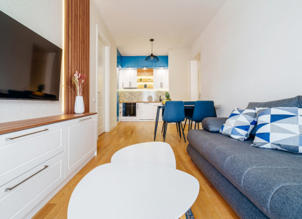 Apartament z dwiema sypialniami w Becici z widokiem na morze, apartament z widokiem na morze Na sprzedaż w Czarnogórze, kupić mieszkanie w Becici, dom w Region Budva kup