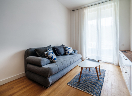 Apartament z dwiema sypialniami w Becici z widokiem na morze, Czarnogóra nieruchomości, nieruchomości w Czarnogórze, mieszkania w Region Budva, apartamenty w Region Budva