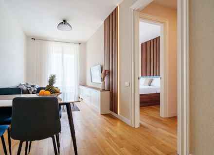 Apartament z dwiema sypialniami w Becici z widokiem na morze, Czarnogóra nieruchomości, nieruchomości w Czarnogórze, mieszkania w Region Budva, apartamenty w Region Budva
