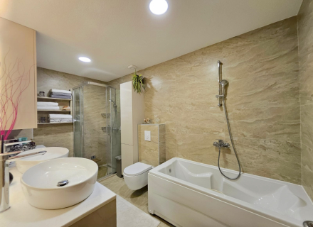 Apartament z trzema sypialniami w Budvie z widokiem na miasto, Czarnogóra nieruchomości, nieruchomości w Czarnogórze, mieszkania w Region Budva, apartamenty w Region Budva