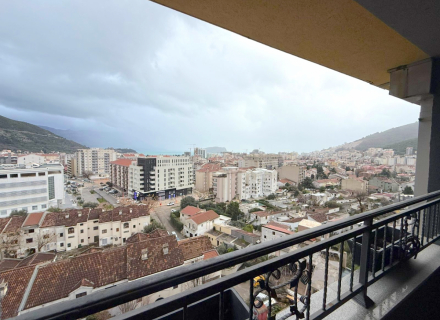 Trzypokojowy apartament w Budvie z widokiem na miasto., mieszkania do wynajęcia w Budva kup, mieszkania Na sprzedaż w Czarnogórze, mieszkania w Czarnogórze sprzedaż
