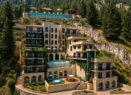 Na prodaju novi kompleks u Budvi sa panoramskim pogledom na more.