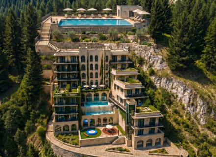 Predivan projekat u Budvi sa panoramskim pogledom na more, studio, stanovi u Crnoj Gori, stanovi sa visokim potencijalom zakupa u Crnoj Gori, apartmani u Crnoj Gori