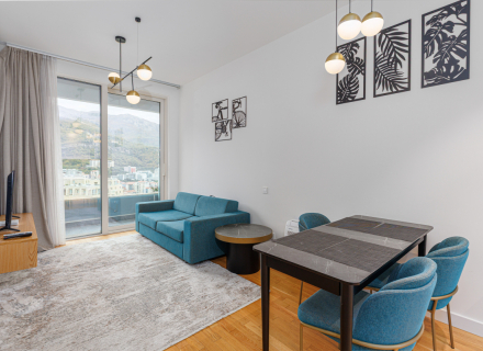 Na sprzedaż: apartament z panoramicznym widokiem na morze w Bečići

Powierzchnia apartamentu: 44 m², położony na 12.