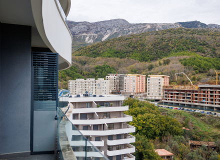 Mieszkanie z dwiema sypialniami z widokiem na morze w Budvie, apartamenty w Czarnogórze, apartamenty o wysokim potencjale wynajmu w Czarnogórze kupić, apartamenty w Czarnogórze kupić