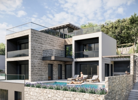 Tudirivici'de 10 villalı satılık site.