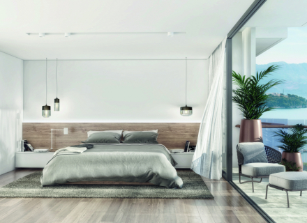 Luxuskomplex in Budva, erste Meereslinie, Wohnung mit Meerblick zum Verkauf in Montenegro, Wohnung in Becici kaufen, Haus in Region Budva kaufen