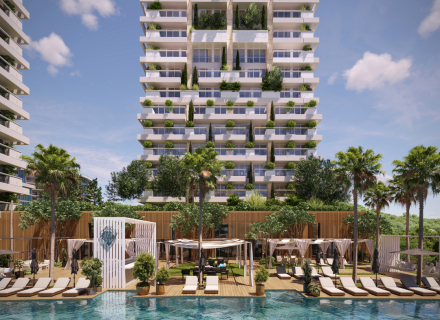Luxuskomplex in Budva, erste Meereslinie, Wohnungen in Montenegro, Wohnungen mit hohem Mietpotential in Montenegro kaufen