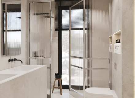 Penthouse mit zwei Schlafzimmern mit Dach und Panoramablick in Becici, Wohnungen in Montenegro, Wohnungen mit hohem Mietpotential in Montenegro kaufen