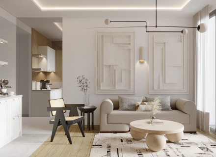 Ein Schlafzimmer Penthouse mit Dach und Panoramablick in Becici, Montenegro Immobilien, Immobilien in Montenegro, Wohnungen in Region Budva