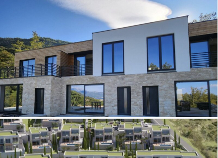 Kavac'ta şık bir şehir evi., Karadağ Villa Fiyatları Karadağ da satılık ev, Montenegro da satılık ev, Karadağ satılık villa