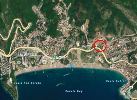 Neue Wohnanlage in Becici, Gebäude 2, Enter 2, Hotelresidenzen zum Verkauf in Montenegro, Hotelwohnungen zum Verkauf in Region Budva