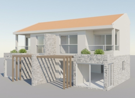 Neues schönes zweistöckiges Stadthaus für 2 Familien in Tivat, Region Tivat Hausverkauf, Bigova Haus kaufen, Haus in Montenegro kaufen