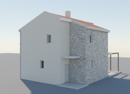 Nova Beautiful Project srednja dvospratna vila za 1 porodicu u Tivtu, prodaja kuća Crna Gora, kupiti vilu u Region Tivat, vila blizu mora Bigova
