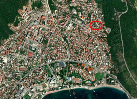Garsonjera u Budvi sa pogledom na more, prodaja stanova u Crnoj Gori, stanovi za izdavanje u Becici, prodaja stanova