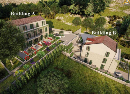 Jednosoban stan u Novom projektu u mediteranskom stilu u Prčnju, Nekretnine u Crnoj Gori, prodaja nekretnina u Crnoj Gori, stanovi u Kotor-Bay