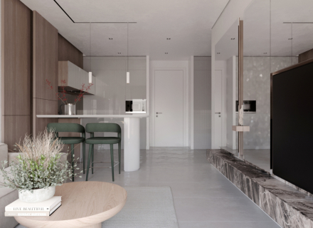 Neuer Wohnkomplex in Tivat mit zwei Schlafzimmern, Wohnungen in Montenegro, Wohnungen mit hohem Mietpotential in Montenegro kaufen