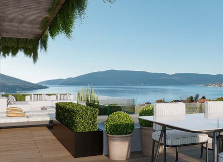Studio apartmani u novom kompleksu, Kumbor, Herceg Novi, prodaja stanova u Crnoj Gori, stanovi za izdavanje u Baosici, prodaja stanova