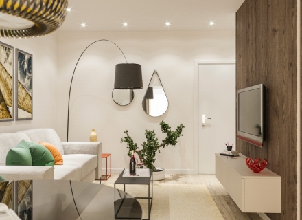 Neuer Luxushotel-Wohnkomplex mit drei Schlafzimmern in Becici, Hotel in Montenegro zum Verkauf, Hotelkonzeptwohnungen zum Verkauf in Becici