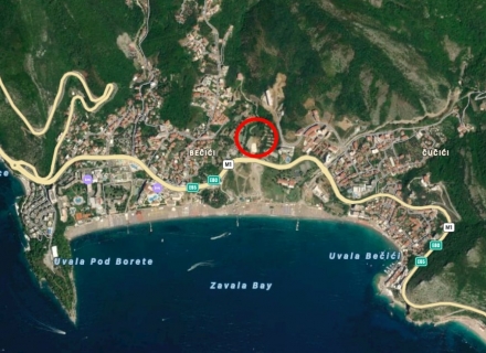 Deniz Manzaralı Yeni Sitede İki Yatak Odalı Daire, Becici, Montenegro da satılık emlak, Becici da satılık ev, Becici da satılık emlak
