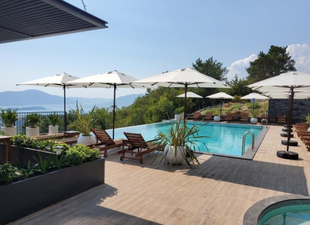 Neues Studio mit Meerblick in einem Komplex mit Schwimmbad, Kavach, Montenegro Immobilien, Immobilien in Montenegro, Wohnungen in Region Tivat