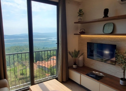 Neues Studio mit Meerblick in einem Komplex mit Schwimmbad, Kavach, Verkauf Wohnung in Bigova, Haus in Montenegro kaufen