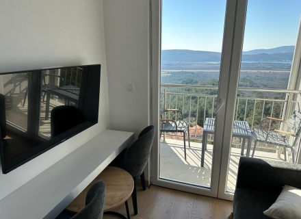 Neue Wohnung mit Meerblick in einem Komplex mit Schwimmbad, Kavach, Montenegro Immobilien, Immobilien in Montenegro, Wohnungen in Region Tivat
