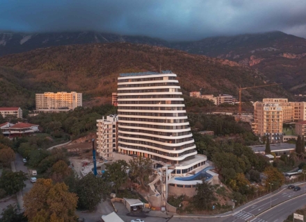 Novi luksuzni hotelski rezidencijalni kompleks u Bečićima, hotel na prodaju u Region Budva, hotelski apartman za prodaju u Evropi, hotelski apartman u Evropi