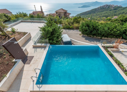 Prekrasna vila sa panoramskim pogledom na more u Tudorovićima, prodaja kuća Crna Gora, kupiti vilu u Region Budva, vila blizu mora Becici