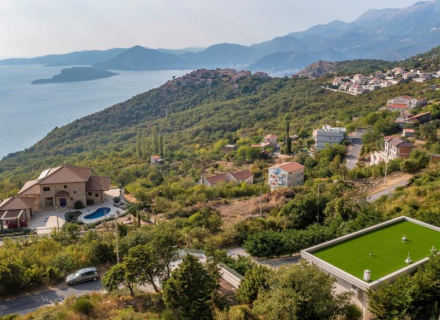 Prekrasna vila sa panoramskim pogledom na more u Tudorovićima, Region Budva kupiti kuću, Becici kuća prodaja
