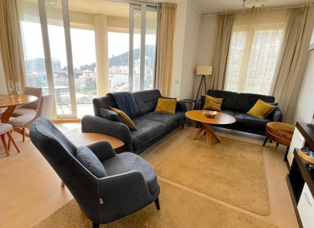 Zwei-Zimmer-Wohnung in Becici, Wohnung mit Meerblick zum Verkauf in Montenegro, Wohnung in Becici kaufen, Haus in Region Budva kaufen