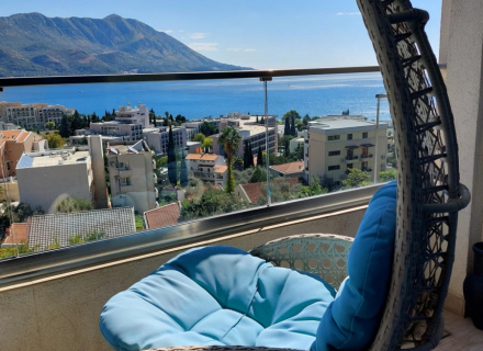 Jednosoban stan u Bečićima sa panoramskim pogledom na more, Nekretnine u Crnoj Gori, prodaja nekretnina u Crnoj Gori, stanovi u Region Budva