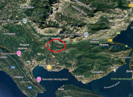 Grundstück mit atemberaubendem Meerblick – ideal für ein Ethnodorf, Grundstück in Montenegro kaufen, Grundstück in Montenegro zum Verkauf