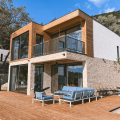 Neues schönes Projektmittelgroße zweistöckige Villa für 1 Familie in Tivat, Montenegro Immobilien, Immobilien in Montenegro