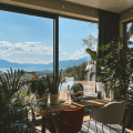 Neues schönes Projektmittelgroße zweistöckige Villa für 1 Familie in Tivat, Haus in der Nähe des Meeres Montenegro, Haus Kaufen in Region Tivat
