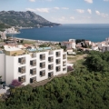 For sale new complex in Becici with panoramic sea view.